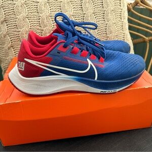 Nike Royal New York Giants Zoom Pegasus 38 Running Shoe